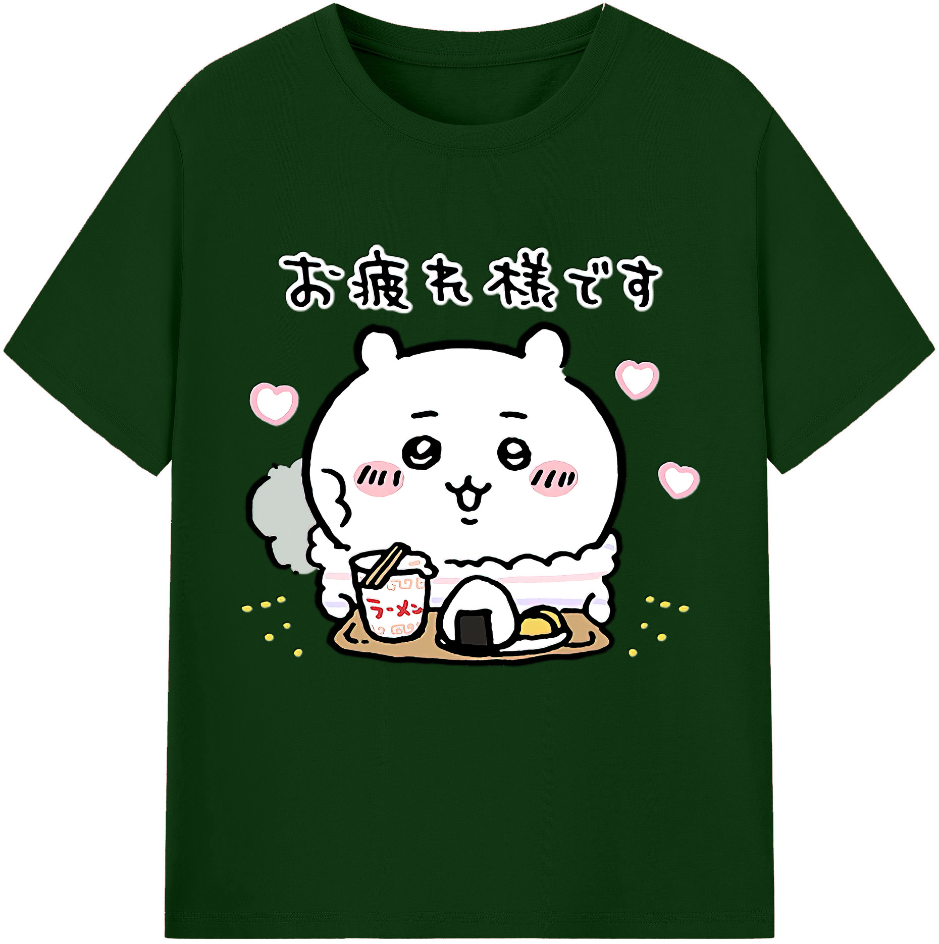 （画像用） ちいかわ ちいかわ Chii-kawa chiikawa 綿100％半袖Tシャツ（フロントプリント）